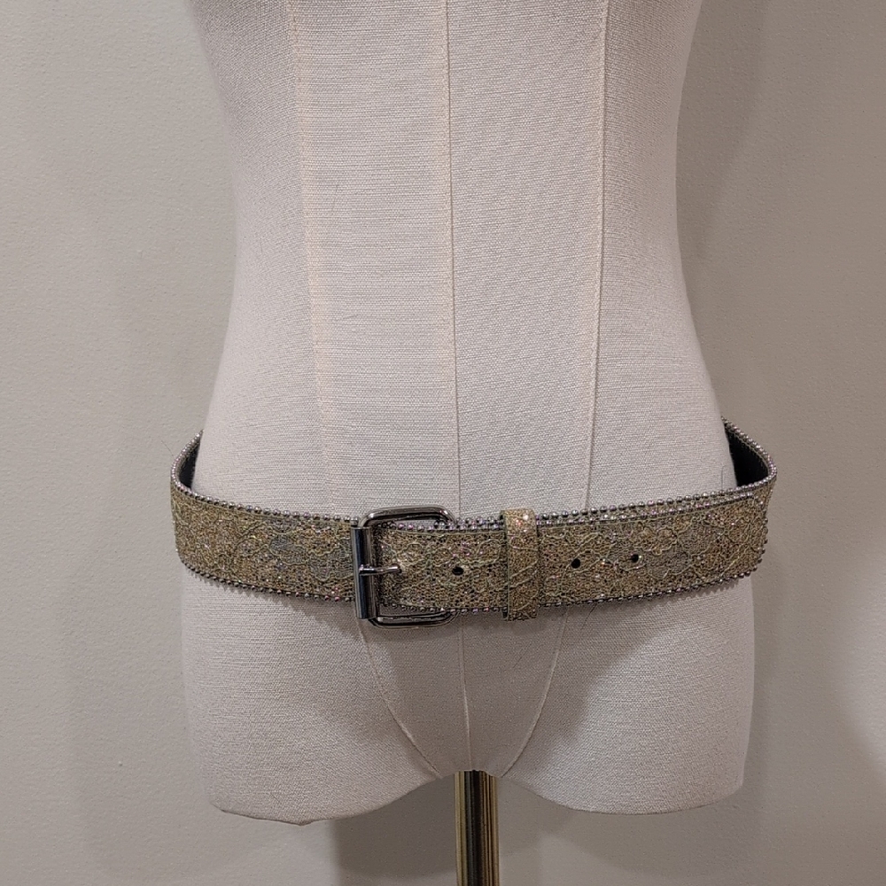 TILT Silver Gold  Lace Women's Teen Belt